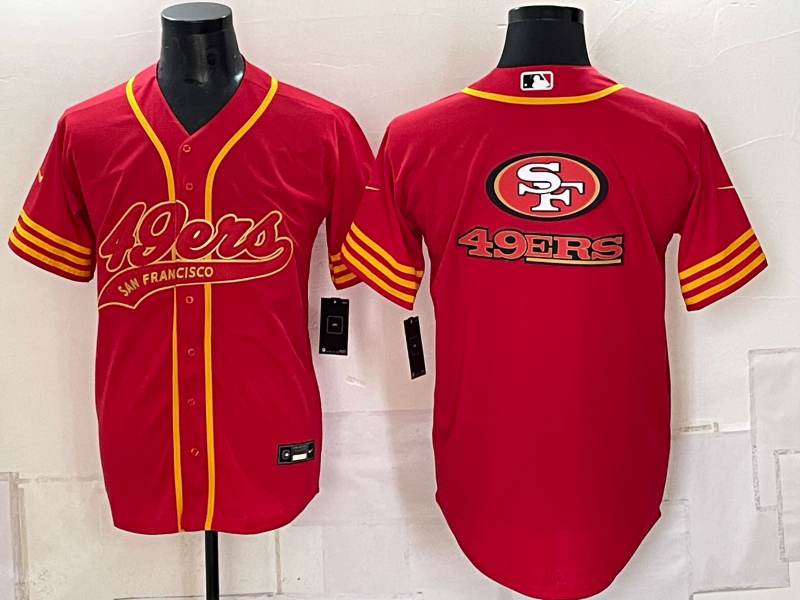 Men 2026 Nike San Francisco 49ers blank red NFL Jersey 09240015->san francisco 49ers->NFL Jersey